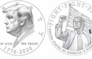 министерството финансите сащ планира сече монети лика тръмп