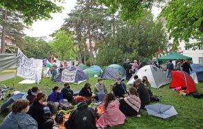 пропалестински демонстранти блокираха виенски университет