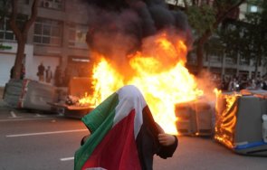 антиизраелски протест барселона прерасна безредици души задържани