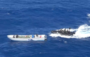 екшън атлантическия океан задържаха лодка тона кокаин борда