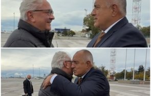 първо пик борисов посрещна шефа райнметал летище васил левски папергер бързото решение инвестиция сме взимали видео