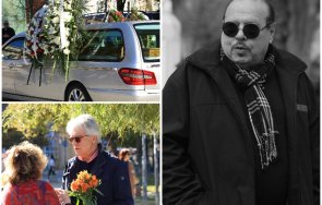 тъжен ден приятели близки взеха последно сбогом иван тенев снимки