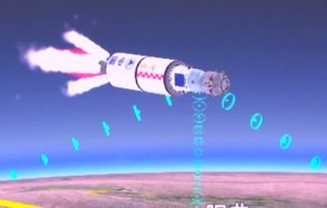 китай изпрати младия астронавт космическата станция небесен дворец