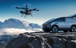 китай стартира пробно производство летящи автомобили