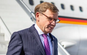 повреда самолета германския външен министър