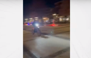 опасно шофиране деца караха мотори площад перник