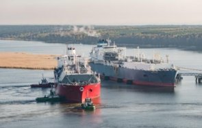 украйна внесе първия американски втечнен природен газ литва