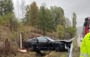 катастрофа ограничава движението магистрала хемус посока варна