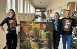 софийски училища получиха дарение картини владетели първото българско царство