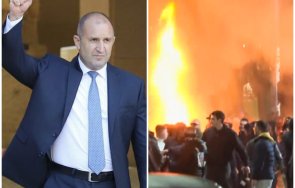 мрежата гърми речта радев мрън мрън излезе насъска нацията едни мига шут накрая скри полата деса гледа сеир