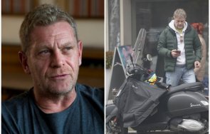 пик ретро юлиан вергов хвърчи скутер завит одеяло  страх настине папарашки снимки