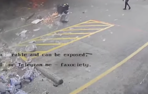 типичен американски обир крадци отнесоха банкомат магазин видео