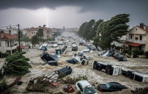 мощна буря гърция уби хора нанесе сериозни щети видео