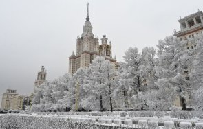 студ скова москва температурата падна минус градуса