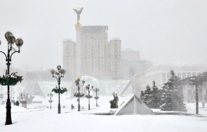 леден студ скова украйна градусите паднаха