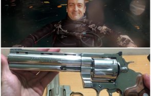 подробности калушев получил разрешително оръжие експресно обаждане софия вижте бойния арсенал природозащитниците автомати пушки помпи снимки