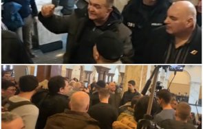 извънредно метеж съдебната палата шпицкомандите ппдб георги георгиев боец правосъдие всеки вандалстват бият служители реда