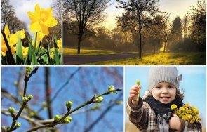 сутринта пролетта близо ясно тихо време слънцето гони сутрешните мъгли карта