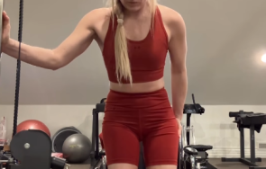 линдзи вон започна тренировки възстановяване