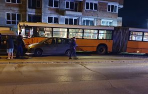 автобус натресе няколко коли софия пострадали