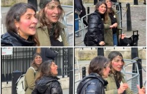 късен потресаващи кадри става тризначките влачат куфари крещят цяло гърло лондон видео