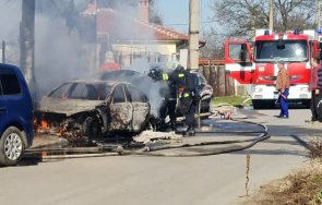 три коли изгоряха пожар сервиз старозагорско село