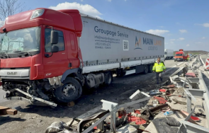 турски тир катастрофира магистрала марица