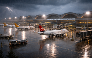 десетки полети отменени пренасочени заради порой истанбул