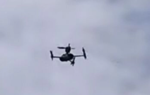 говорещ дрон прелетя северния плаж бургас стресна почиващите