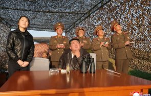 северна корея изстреля пет балистични ракети