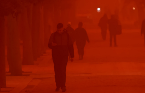 африкански прах навлиза територията гърция