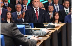 голямото пренареждане стария ред радев обърна парламента хастара наопаки седи сред новите 240 скица