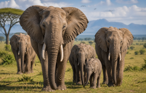 слонове стъпкаха милионер централна африка