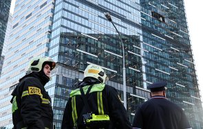 украински дрон удари сграда центъра москва