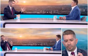 изложи неочакван гост влетя студиото