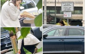 пик брутално нахалство лена продължава ползва паркинга парламента свой обикаля закусвални кафенета снимки