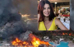 италианка загина пожар луксозен хотел плажа доминикана