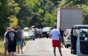 тежък удар катастрофа затвори пътя варна бургас опашката километрична