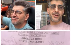 трафик полемика кат глоби сашо кадиев мобилен телефон докато шофира дъщеря отговори актьорът видео