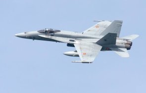 испански изтребители охраняват въздушното пространство