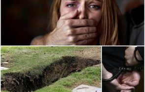 брутална изродщина изкопали трап гробище бутнали вътре отвлечената жена горна оряховица