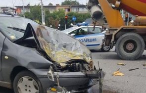 тежка катастрофа бетоновоз пловдив