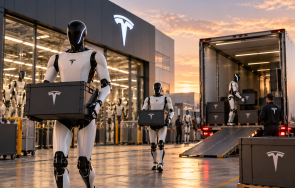 tesla пуска 000 хуманоидни роботи седмица