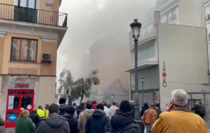 минути мощен взрив разтърси центъра мадрид снимки видео