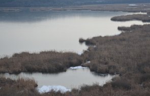 езерото резервата сребърна замръзна