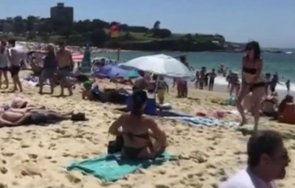 заради жегите плажовете австралия препълниха хора