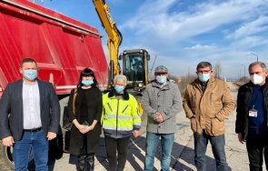 депутат кметове герб дадоха старт ремонтните дейности пътя раковски брезово снимки