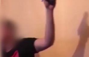 пишлигари надуха чалга дупка лясковец размахват пистолет пуцат безразборно