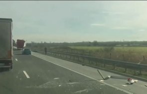 катастрофа тирове тракия движението блокирано