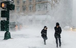 американският североизток беше ударен една мощните зимни бури години